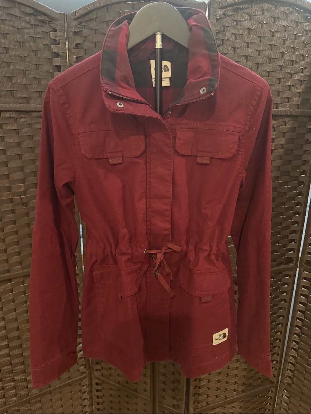 The North Face Women's Burgundy Utility Jacket SIZE SMALL NEW!